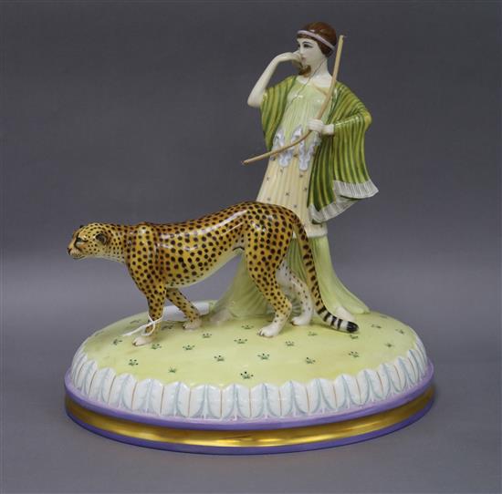 A Royal Doulton figure Myths and Maidens, Diana the Huntress, exhibition item, HN2829 overall height 29cm